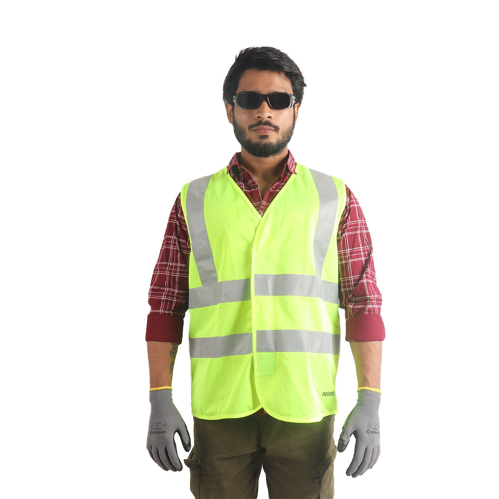 Safety Gear Set 1 - Safety Vest, Gloves, Goggles