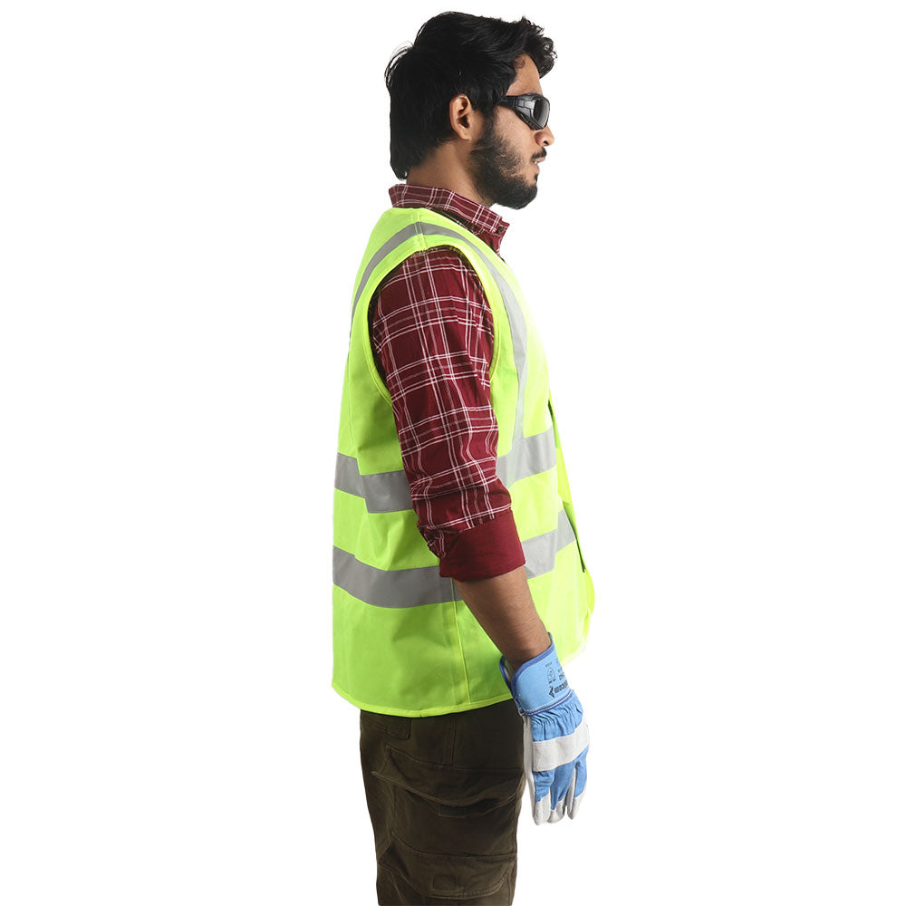 Safety Gear Set 2 - Safety Vest, Gloves, Goggles