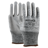 P363G Cut Resistant Safety Gloves I EN388 Certified I Pack of 2 I PU Palm Coated Gloves