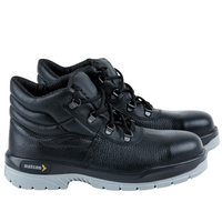 PALLAS S1 BG DD Safety Shoes I EN ISO Certified I Steel Toe Protection I Barton Grain Leather I Double Density PU Sole