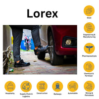 Mallcom Tiger Lorex S1 EN ISO 20345 Certified low Ankle Safety Shoes | Steel Toe PU Sole I Anti-Slip Industrial Work Shoes