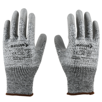 P363G Cut Resistant Safety Gloves I EN388 Certified I Pack of 2 I PU Palm Coated Gloves