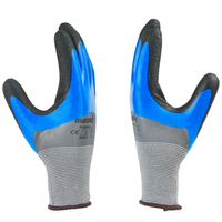 P35NHK Dual Nitrile Coated Safety Gloves Pack of 12 | Sandy Grip | Abrasion Resistant