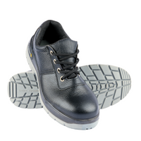 PAMPAS S1 BG DD Safety Shoes I EN ISO Certified I Steel Toe Protection I Barton Grain Leather I Double Density PU Sole