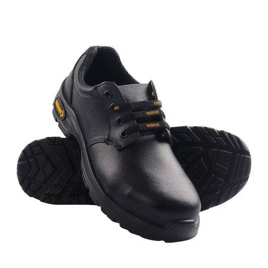 Mallcom Doxle S1 EN ISO 20345 Certified low Ankle Safety Shoes | Steel Toe PU Sole I Anti-Static Industrial Work Shoes