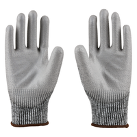 P363G Cut Resistant Safety Gloves I EN388 Certified I Pack of 2 I PU Palm Coated Gloves