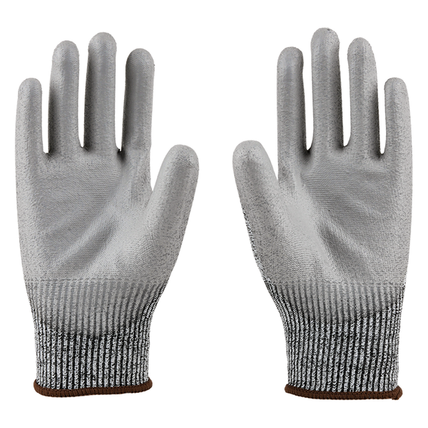 P363G Cut Resistant Safety Gloves I EN388 Certified I Pack of 2 I PU Palm Coated Gloves