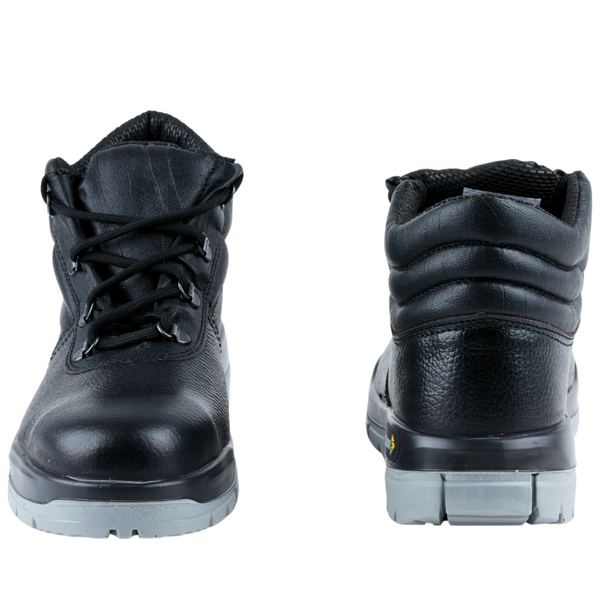 PALLAS S1 BG DD Safety Shoes I EN ISO Certified I Steel Toe Protection I Barton Grain Leather I Double Density PU Sole