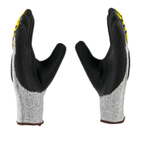 H33TDL Nitrile Coated Safety Gloves Pack of 1 I Oil Abrasion Resistant I Industrial Grip Gloves