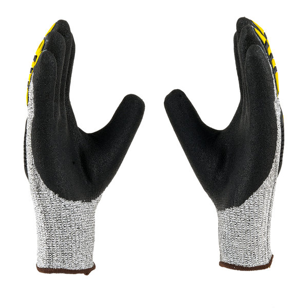 H33TDL Nitrile Coated Safety Gloves Pack of 1 I Oil Abrasion Resistant I Industrial Grip Gloves