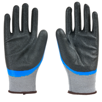 P35NHK Dual Nitrile Coated Safety Gloves Pack of 12 | Sandy Grip | Abrasion Resistant
