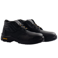Mallcom Docker S1 EN ISO 20345 Certified low Ankle Safety Shoes | Steel Toe PU Sole I Anti-Static Industrial Work Shoes