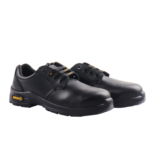 Mallcom Doxle S1 EN ISO 20345 Certified low Ankle Safety Shoes | Steel Toe PU Sole I Anti-Static Industrial Work Shoes