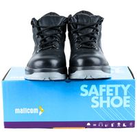 PALLAS S1 BG DD Safety Shoes I EN ISO Certified I Steel Toe Protection I Barton Grain Leather I Double Density PU Sole