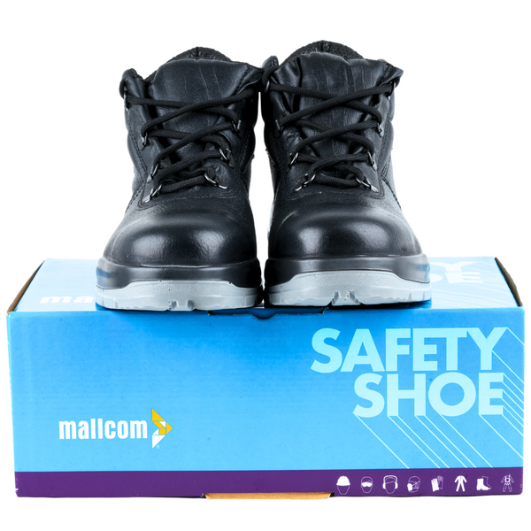 PALLAS S1 BG DD Safety Shoes I EN ISO Certified I Steel Toe Protection I Barton Grain Leather I Double Density PU Sole