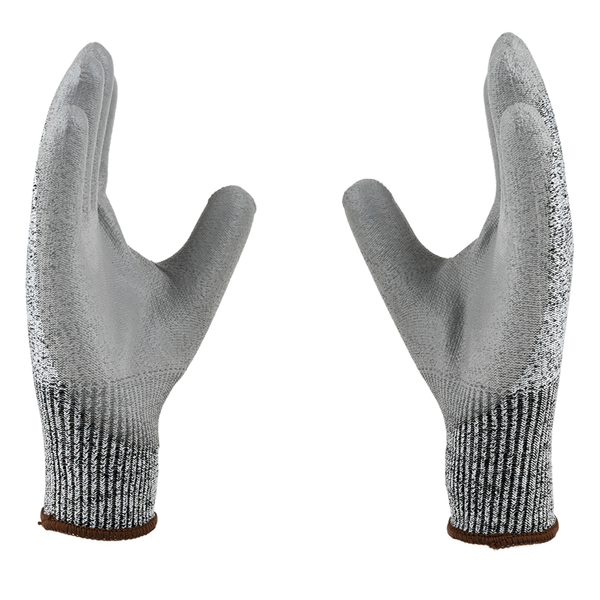 P363G Cut Resistant Safety Gloves I EN388 Certified I Pack of 2 I PU Palm Coated Gloves