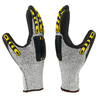 H33TDL Nitrile Coated Safety Gloves Pack of 1 I Oil Abrasion Resistant I Industrial Grip Gloves