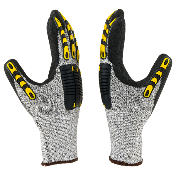 H33TDL Nitrile Coated Safety Gloves Pack of 1 I Oil Abrasion Resistant I Industrial Grip Gloves