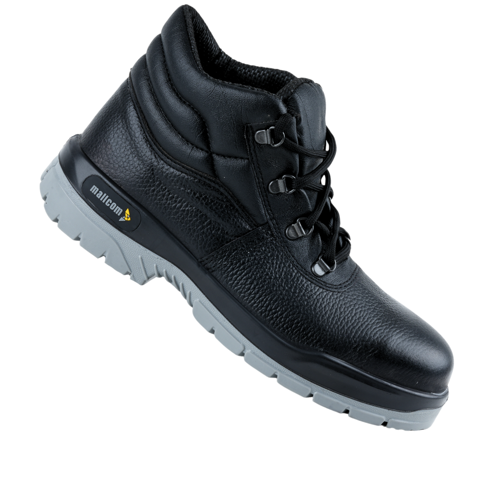 PALLAS S1 BG DD Safety Shoes I EN ISO Certified I Steel Toe Protection I Barton Grain Leather I Double Density PU Sole