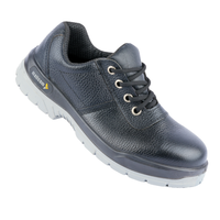 PAMPAS S1 BG DD Safety Shoes I EN ISO Certified I Steel Toe Protection I Barton Grain Leather I Double Density PU Sole