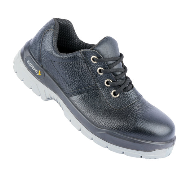 PAMPAS S1 BG DD Safety Shoes I EN ISO Certified I Steel Toe Protection I Barton Grain Leather I Double Density PU Sole