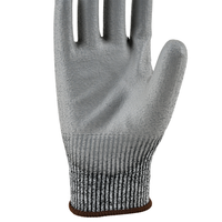 P363G Cut Resistant Safety Gloves I EN388 Certified I Pack of 2 I PU Palm Coated Gloves