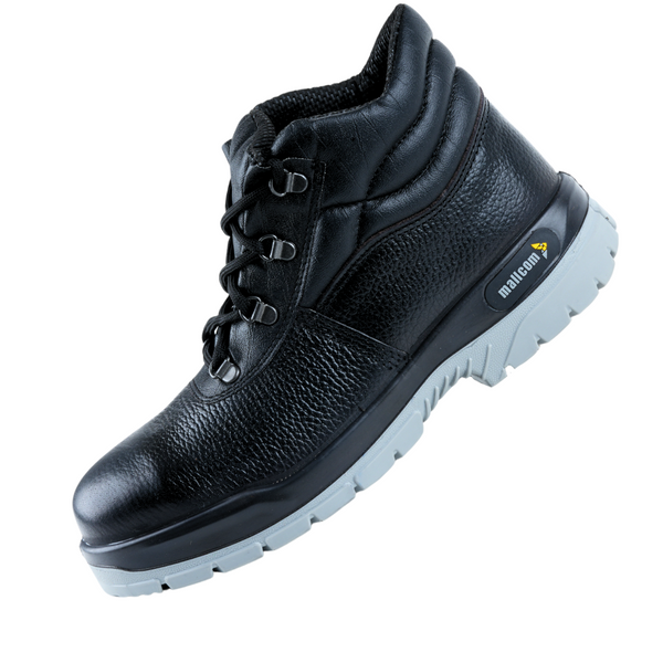 PALLAS S1 BG DD Safety Shoes I EN ISO Certified I Steel Toe Protection I Barton Grain Leather I Double Density PU Sole