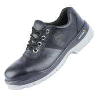 PAMPAS S1 BG DD Safety Shoes I EN ISO Certified I Steel Toe Protection I Barton Grain Leather I Double Density PU Sole
