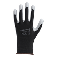 P55NGA Nitrile Coated Safety Gloves Pack of 12 I Oil Abrasion Resistant I Industrial Grip Gloves
