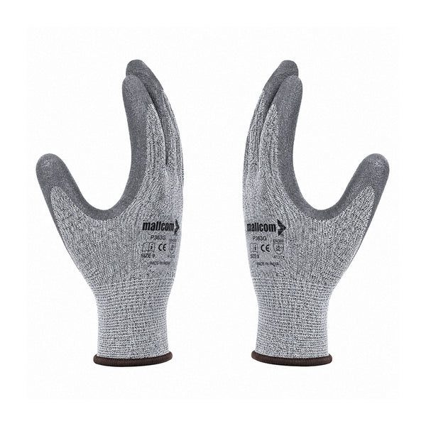 P313G PU Coated Work Gloves I EN Certified I 13 Gauge Seamless I Precision Grip Safety Gloves