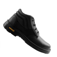 Docker S1 EN ISO 20345 Certified High Ankle Safety Shoes | Steel Toe PU Sole I Anti-Static Industrial Work Shoes
