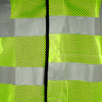PROCLO 61 Reflective Safety Vest I 120 GSM Polyester I Construction Traffic Use