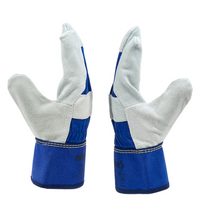 Mallcom C542 industrial rigger gloves angled pair heavy duty use