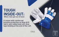Mallcom C542 gloves EN388 certified abrasion resistant safety gloves