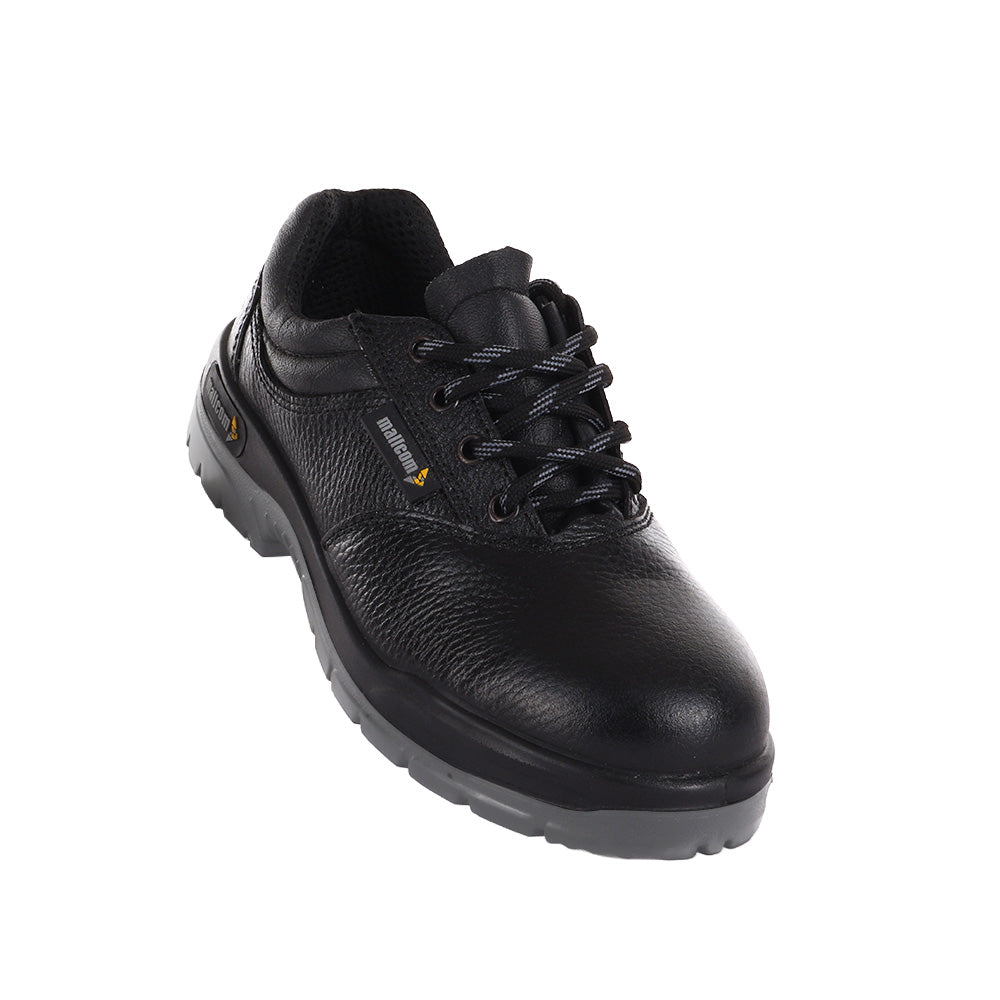 Civet high ankle safety boots shown from the top highlighting the upper design.
