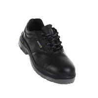 Civet high ankle safety boots shown from the top highlighting the upper design.