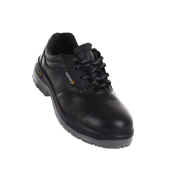 Civet high ankle safety boots shown from the top highlighting the upper design.