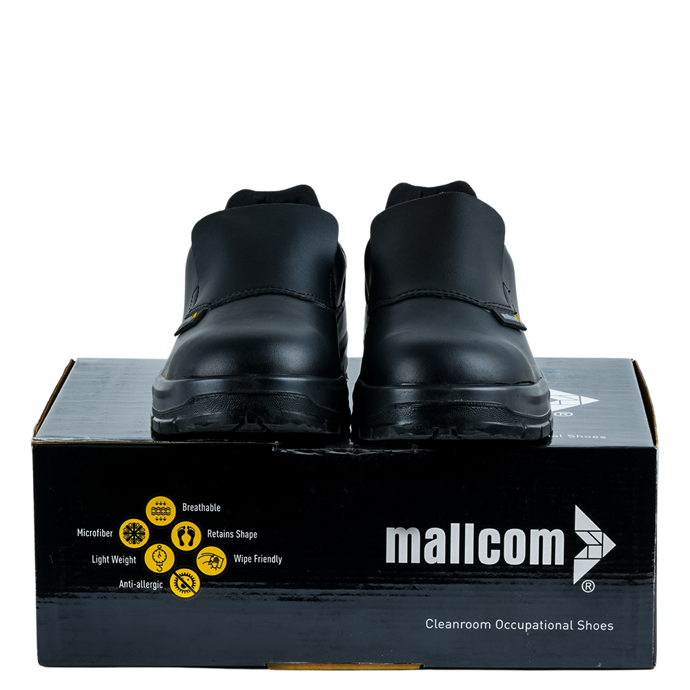 Product packaging box for Cymric safety shoes.