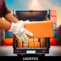 D232 safety gloves suitable for logistics and warehouse operations requiring durable and reliable hand protection.