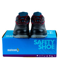 Product packaging box for Devon safety shoes designed for industrial and workplace safety applications.