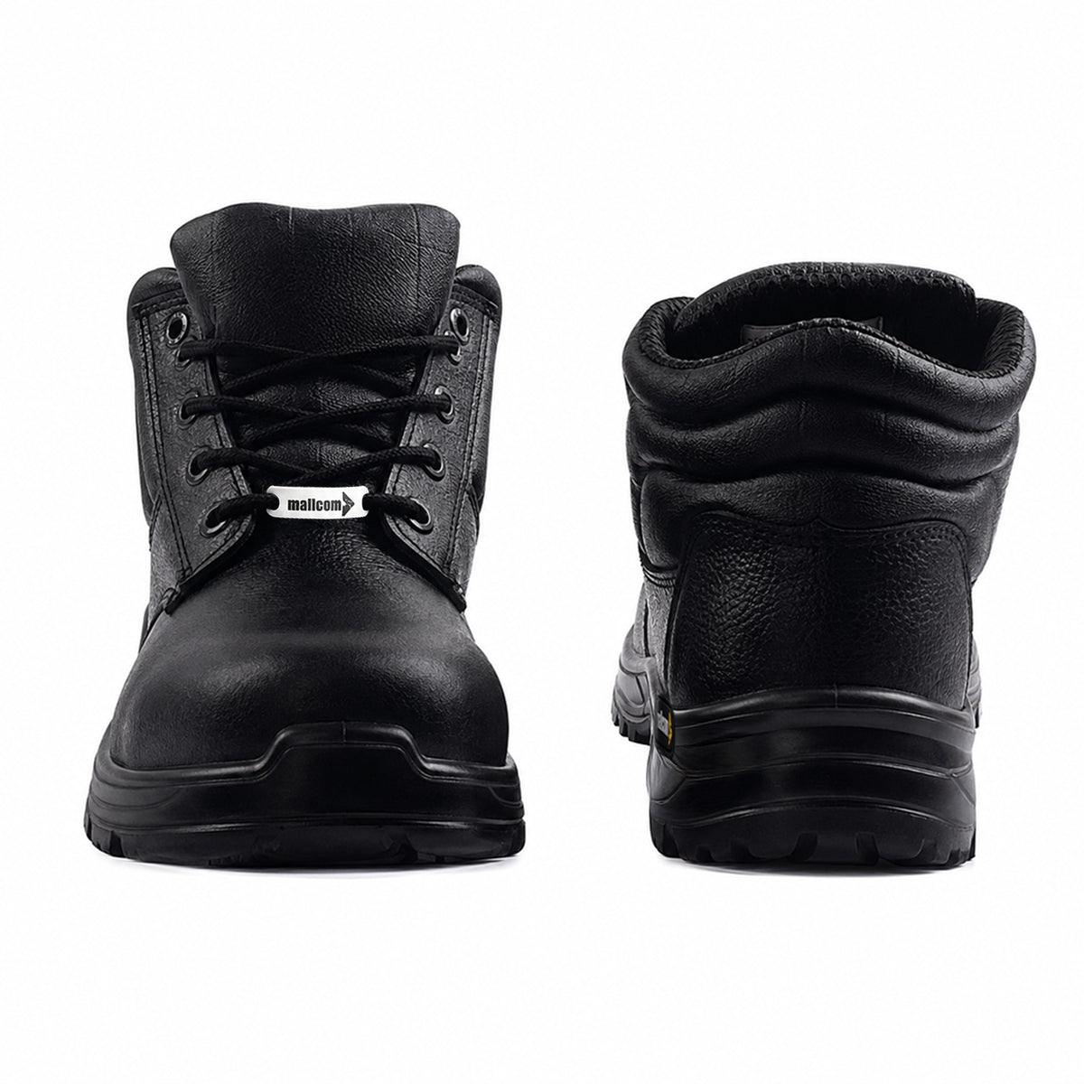 Docker S1 EN ISO Certified High Ankle Safety Shoes | Steel Toe PU Sole I Anti-Static Industrial Work Shoes