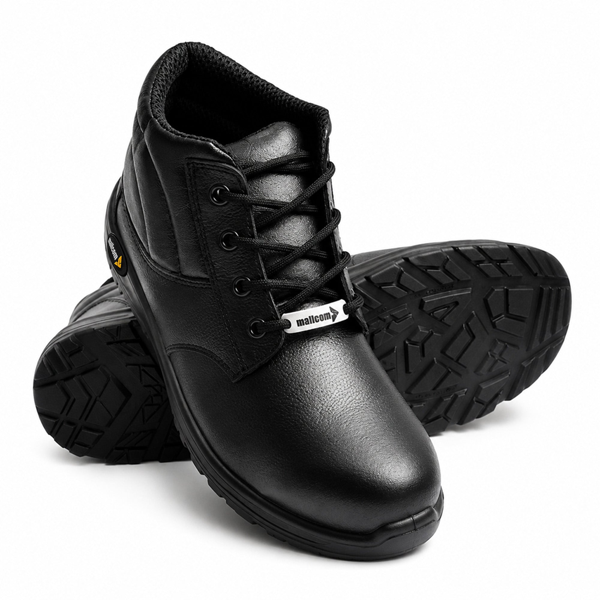 Dorkas Docker High Ankle S1 Anti Static PU Sole Safety Shoes – Mallcom