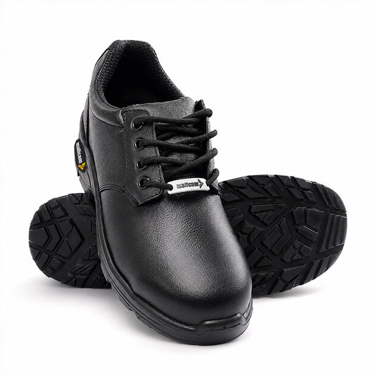 Doxle S1 EN ISO Certified low Ankle Safety Shoes | Steel Toe PU Sole I Anti-Static Industrial Work Shoes