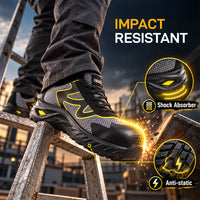 FELIX S02 Aluminium Toe Safety Shoes | Antistatic Knitted Upper | Oil Resistant