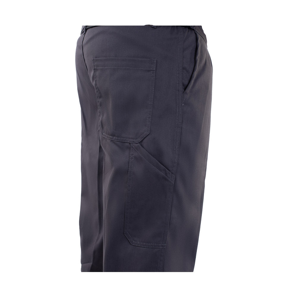 Close-up view of the KOLDING & NORD workwear trouser showing fabric quality and construction details.