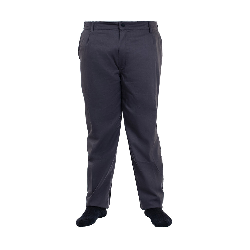 Front view of the KOLDING & NORD workwear trouser featuring a comfortable fit, utility pockets, and durable twill fabric construction.