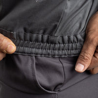Reinforced stitching detail on the KOLDING workwear jacket for enhanced durability and long-lasting performance.