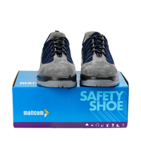 Product packaging box for LEO B safety shoes.