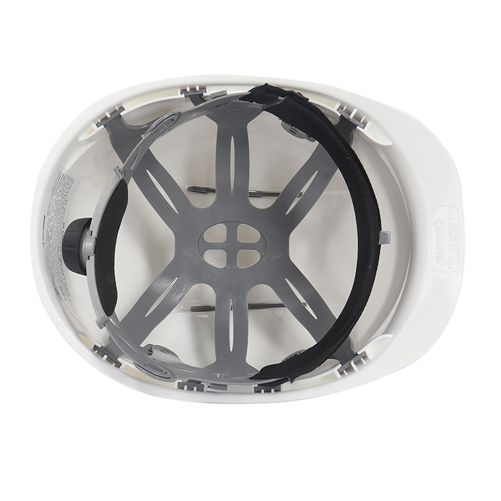 DIAMOND XIII Safety Helmet I EN 397:2012 ISI 2925 Certified I UV Resistant HDPE Shell