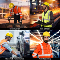 DIAMOND XIII Safety Helmet I EN 397:2012 ISI 2925 Certified I UV Resistant HDPE Shell